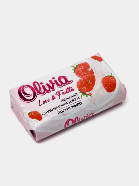 Мыло туалетное Olivia Клубника, 140 г