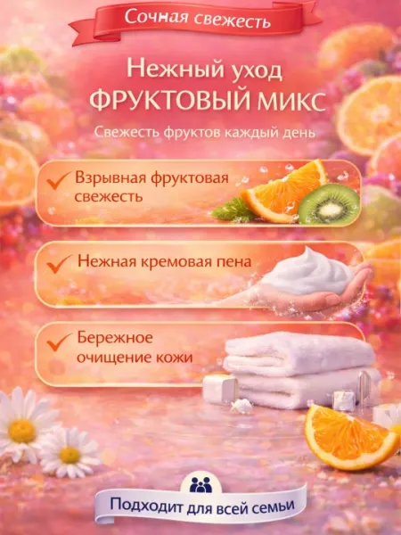 Туалетное мыло Perfetto Fruity, 150 г