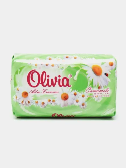 Туалетное мыло Olivia Allee Francais, ромашка, 90 г