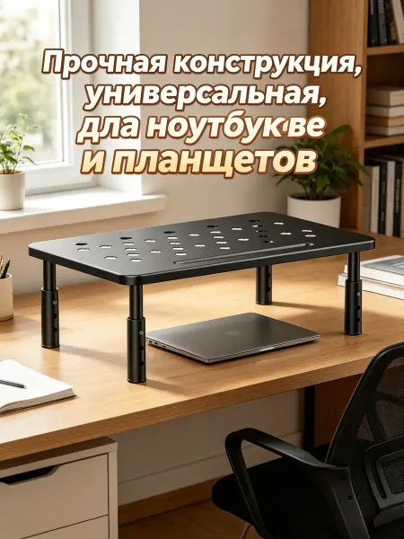 Epic Bro Подставка под монитор на стол компьютера настольная