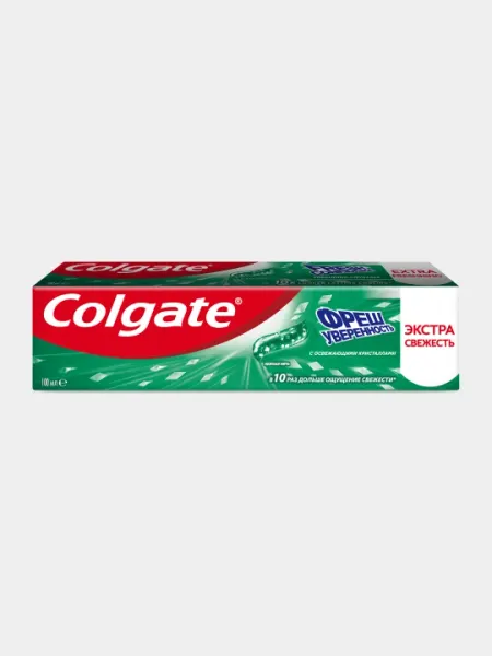 Зубная паста Colgate, Фреш уверенность, Нежная мята, 100 мл