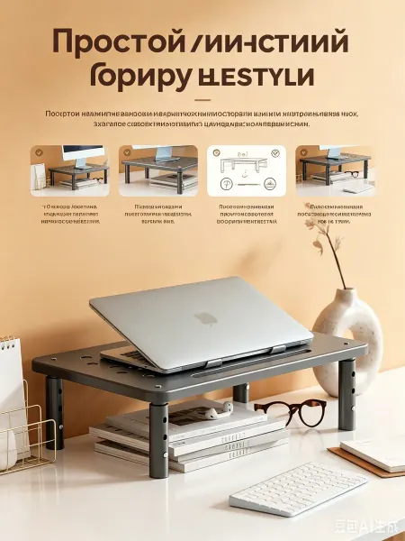 ETHU Подставка под монитор на стол компьютера настольная