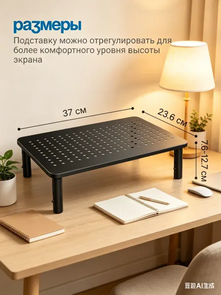 IKEA Подставка под монитор на стол компьютера настольная