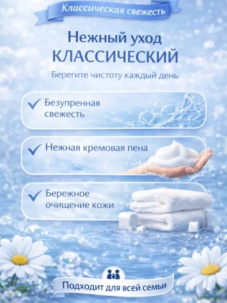 Туалетное мыло Perfetto для всей семьи классик 150 гр