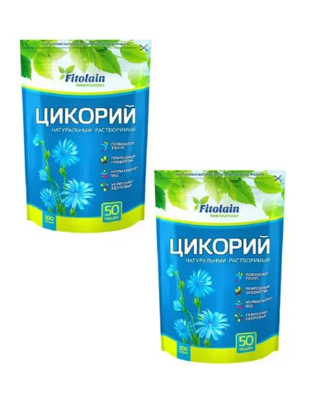 Fitolain Цикорий растворимый, 100г, 2 шт