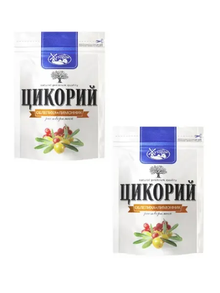 Бабушкин хуторок Цикорий с лимонником и облепихой, 100г, 2 шт