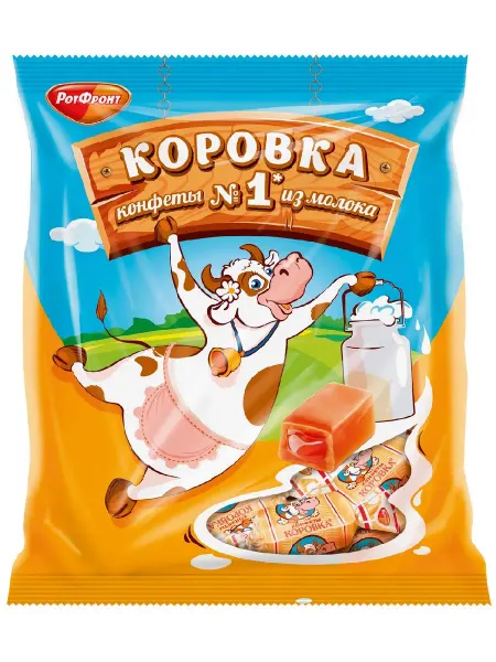 РОТ ФРОНТ Конфеты Коровка молочные, 180г