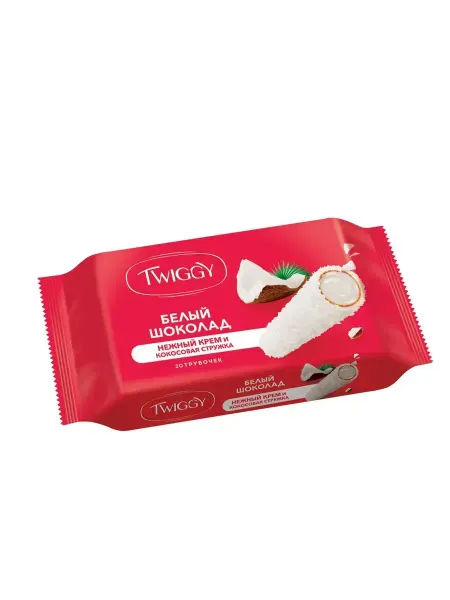 Twiggy Конфета с кокосовыми сливками в обсыпке, 185г