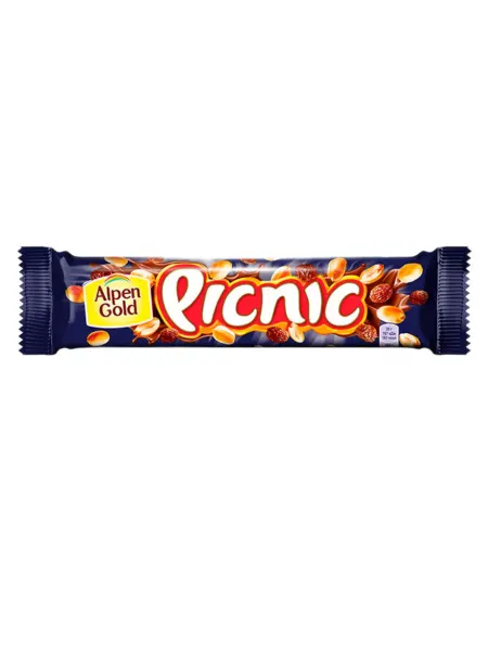 Big Picnic Шоколадный батончик арахис, 38 г