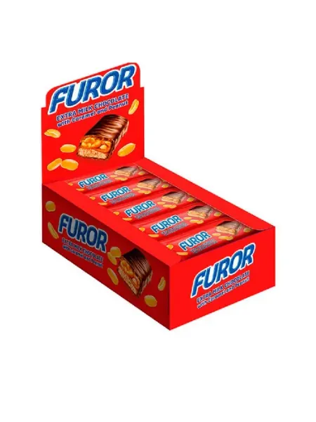 FUROR Батончик глазированный Фурор, 45 г, 18 шт