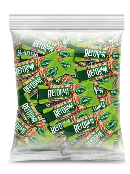 Славянка Конфеты Reforma с арахисом 500 г