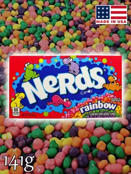 Wonka Конфеты Фруктовые Драже Нердс Nerds Candy