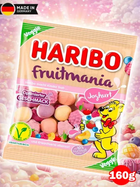 Haribo Жевательный Мармелад Харибо Fruitmania Joghurt