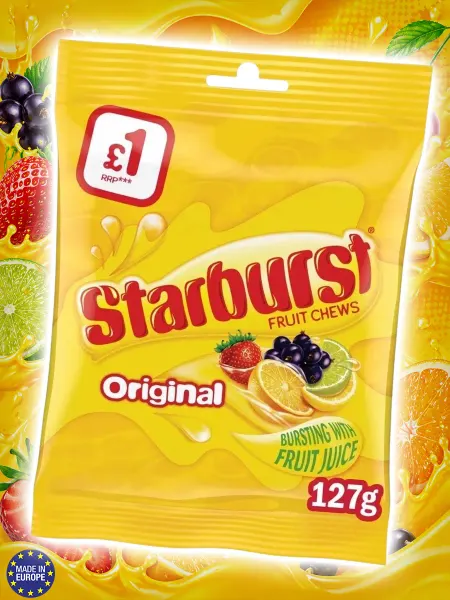 Starburst Жевательные конфеты Originals, старбёрст оригинал