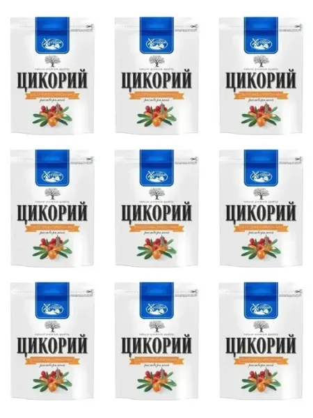 Бабушкин хуторок Цикорий с облепихой и лимонником 100 гр, 3 шт