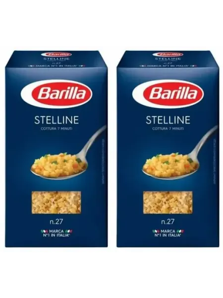 Barilla Макаронные изделия Stelline звездочки, 450 г 2 уп