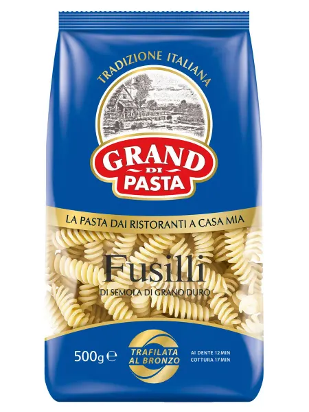 Grand di Pasta Макаронные изделия Fusilli, 500 г - x 1шт