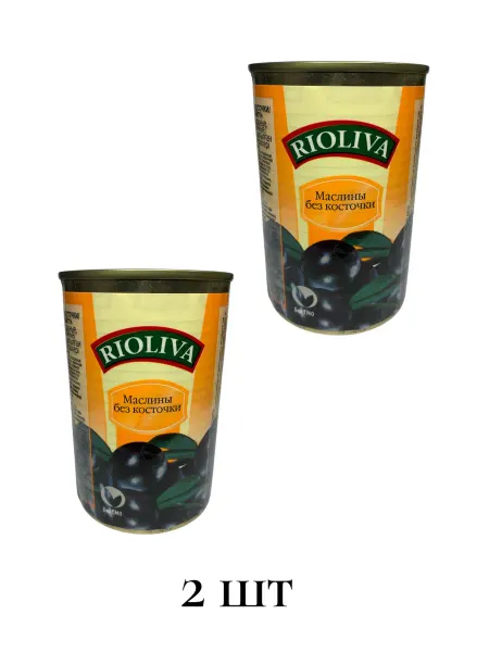 Rioliva Маслины без косточки 300 мл 2 шт