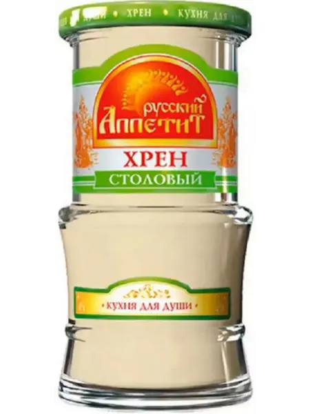 Русский аппетит Хрен Столовый 120 гр 3 шт