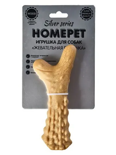 HomePet Игрушка для собак Жевательная палочка 16,5*5*3,5 см