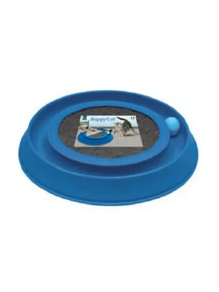 Georplast Когтеточка-игрушка с шариком ковролин Happycat 41см*38см*5см