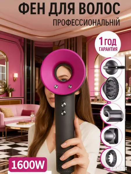 Dreamair Фен щетка для укладки и сушки волос