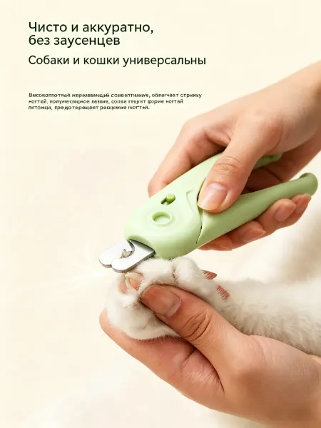 FoxPet Когтерезка для кошек собак, ножницы для когтей