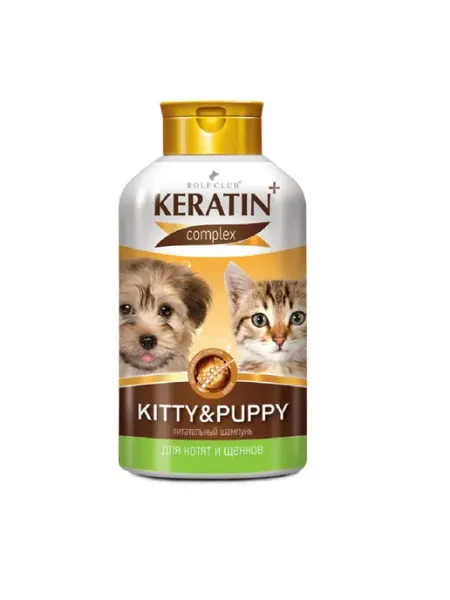 RolfClub Keratin+ Шампунь для котят и щенков Kitty&Puppy, 400 мл