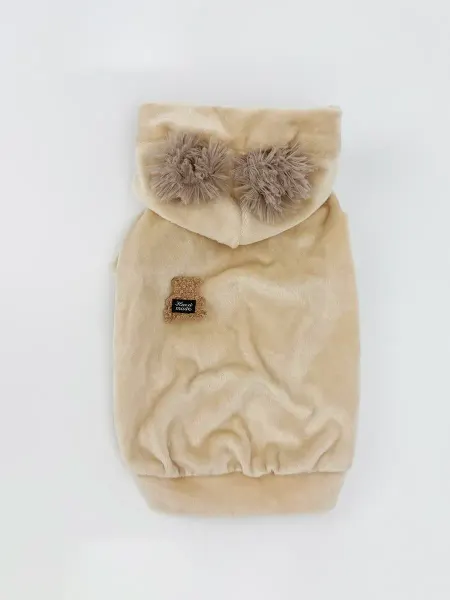 Puffy Shop Толстовка для небольших собак, Puffy Тедди бежевый