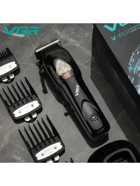 VGR Машинка для стрижки волос профессиональная V-653