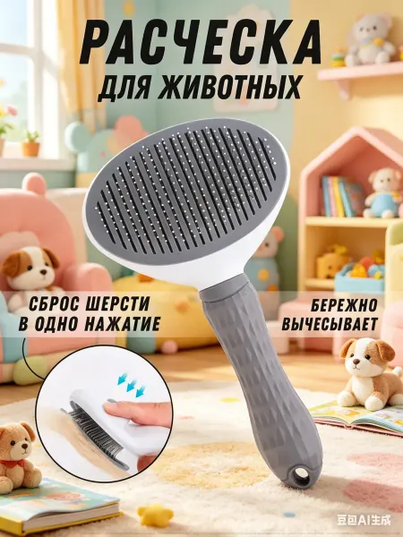 Wolfs Незаменимая расческа для кошек и собак