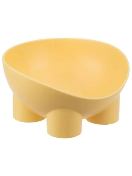 Idea Миска для животных Слон 0,3л банановая