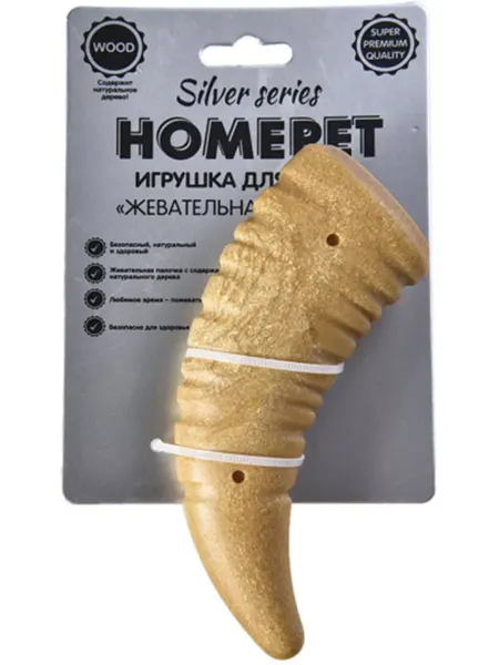HomePet Игрушка для собак Жевательная палочка 16*5,5*4 см