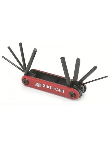 Bikehand Набор унив. складн. черн. шестигран. YC-270 2 2.5 3 4 5 6мм…