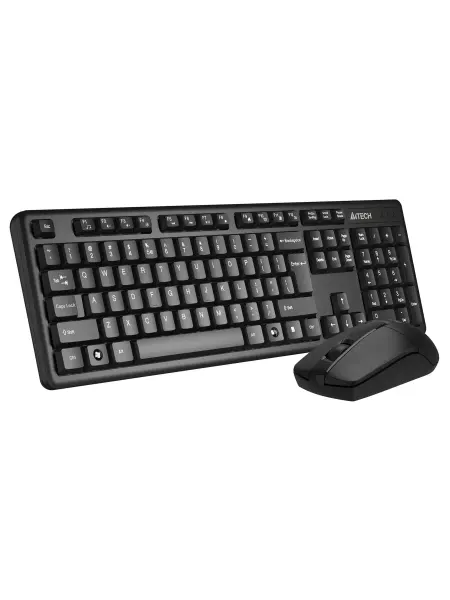A4TECH Комплект клавиатура+мышь A4 3330N черный