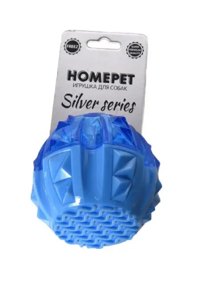 HomePet Игрушка охлаждающая Silver Series 8,5х7 см кристалл