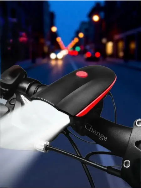 Solar Lamp Фонарь на велосипед и самокат передний с USB зарядкой