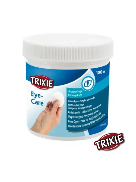 Trixie Салфетки для чистки глаз для собак, кошек, 100 шт