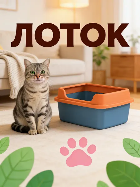 Надежный лоток для вашей кошки