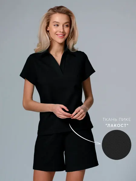 Po.Co Style Костюм спортивный поло с шортами летний