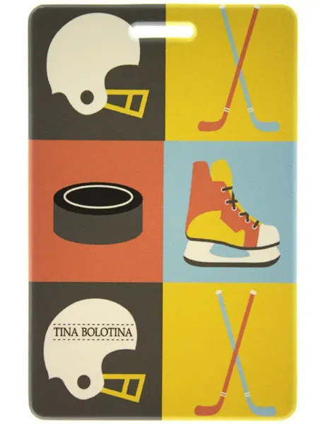 Tina Bolotina Чехол для проездного Хоккей