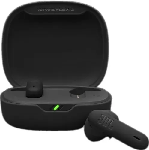 Наушники беспроводные JBL черный, вкладыши, с микрофоном, 92*34*72, JBLWFLEX2BLK