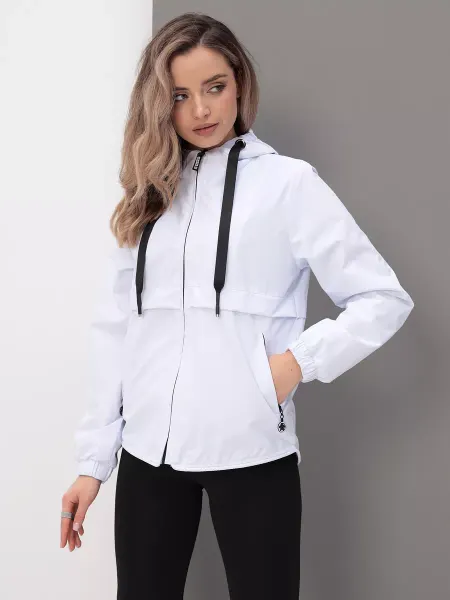 HD Fashion Ветровка весенняя спортивная с капюшоном