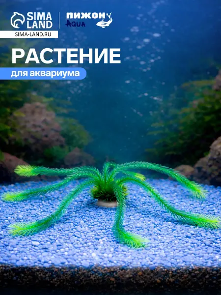 Пижон Аква Искусственное растение для аквариума до 35 см