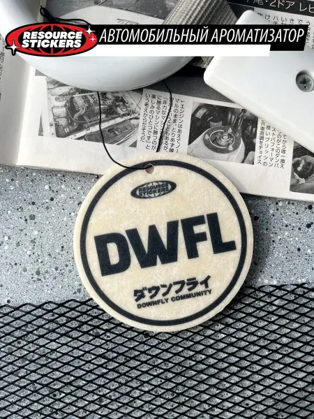 Resource Stickers Ароматизатор для авто DOWNFLY Табак и амбра
