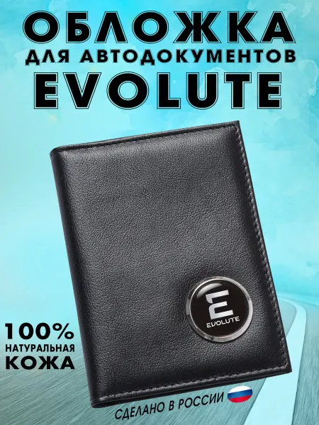 Обложка для автодокументов Эволюта (EVOLUTE) - подарок