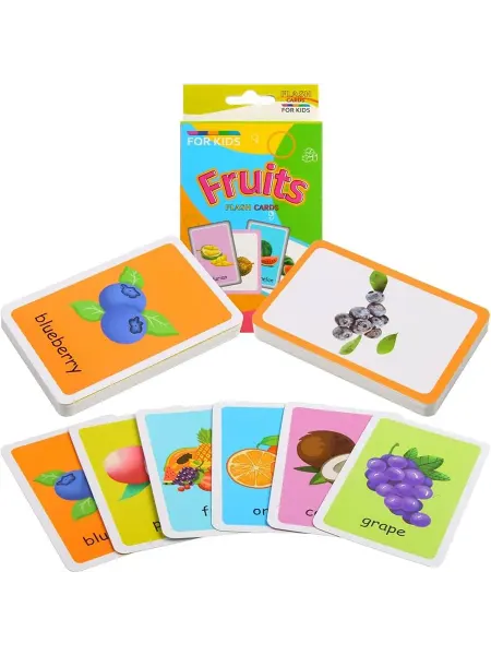 Booksy Набор образовательных карточек Fruits