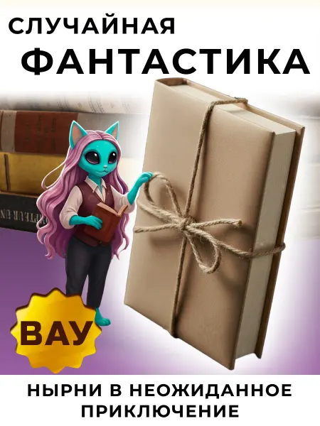 Книжный Аутлет Случайная книга. Книга сюрприз. Фантастика