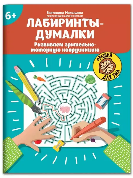 Феникс Лабиринты-думалки. Развиваем зрительно-моторную координацию