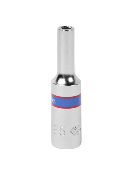 KING TONY Головка торцевая TORX Е-стандарт 1 4", E5, L 50 мм